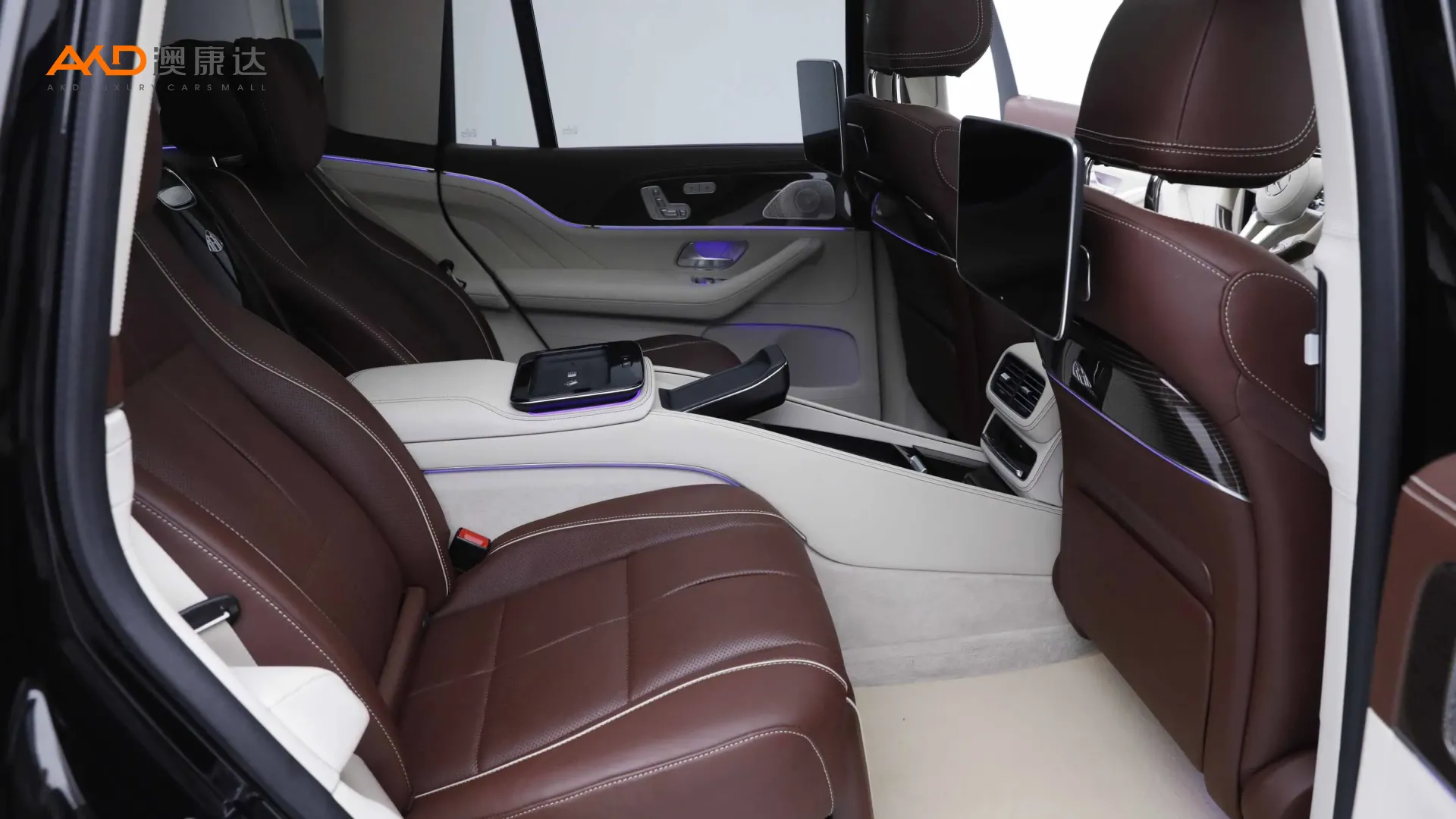 2021款迈巴赫GLS600，棕色内饰、座椅、中控方向盘、仪表台图片2822750澳康达名车广场