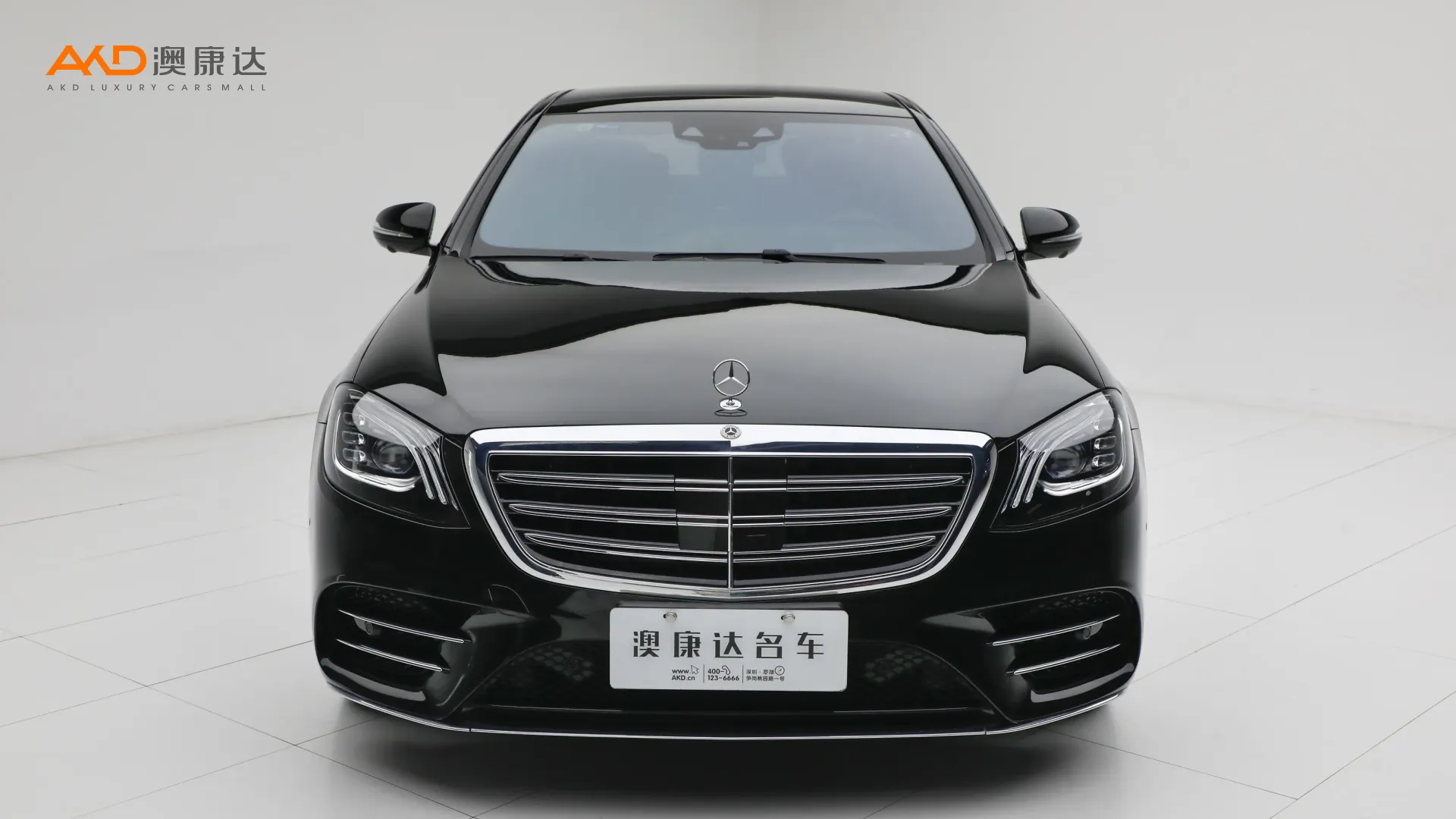 2019款奔驰S500L，车身外观、胎铃、后尾箱图片澳康达名车广场