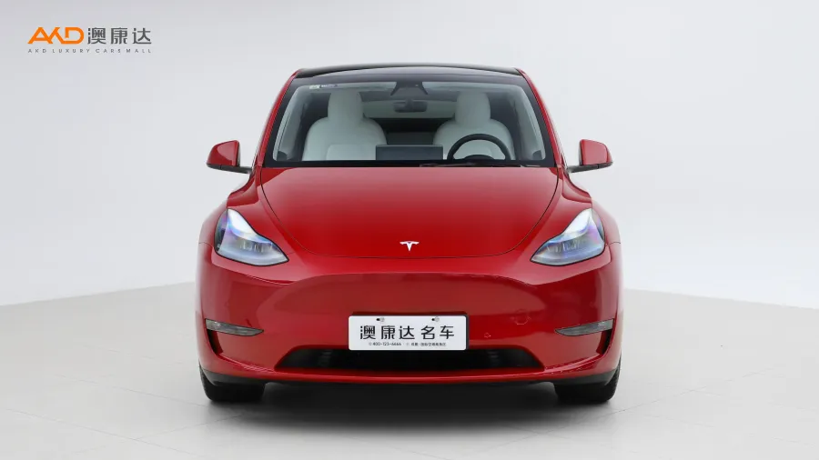 二手特斯拉Model Y 長(zhǎng)續(xù)航全輪驅(qū)動(dòng)版3D7圖片3438473