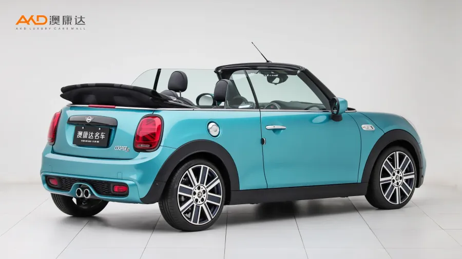 二手MINI COOPER S CABRIO 加勒比藍(lán)典藏版圖片3557085