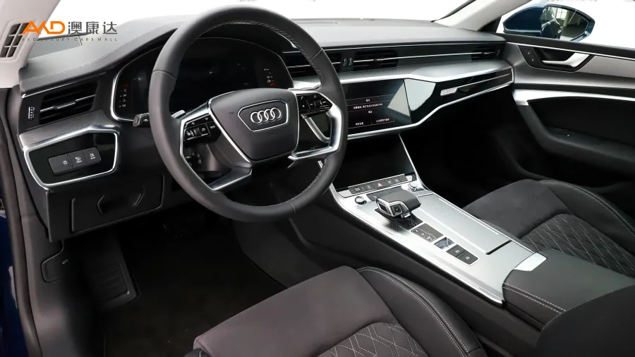 二手奧迪A7L 45TFSI quattro S-line見遠(yuǎn)型流晶套裝圖片3778943