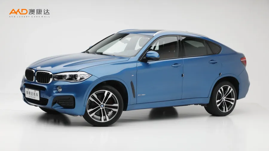 二手宝马X6 xDrive35i 长滩蓝限量版图片