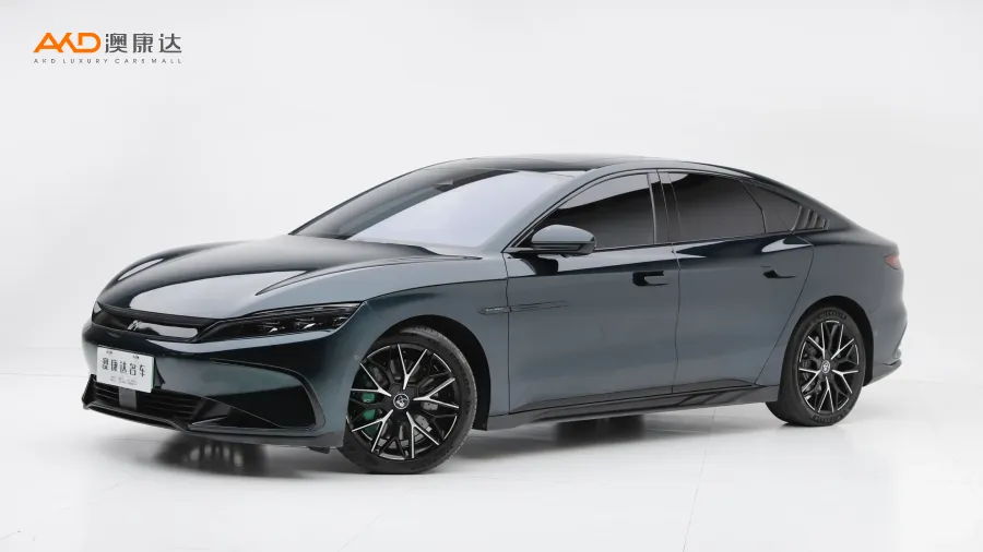 二手比亚迪 汉 EV 610KM 四驱千山翠限量版图片