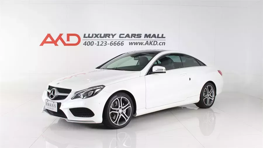 二手奔驰E260 Coupe 最低售37.8万