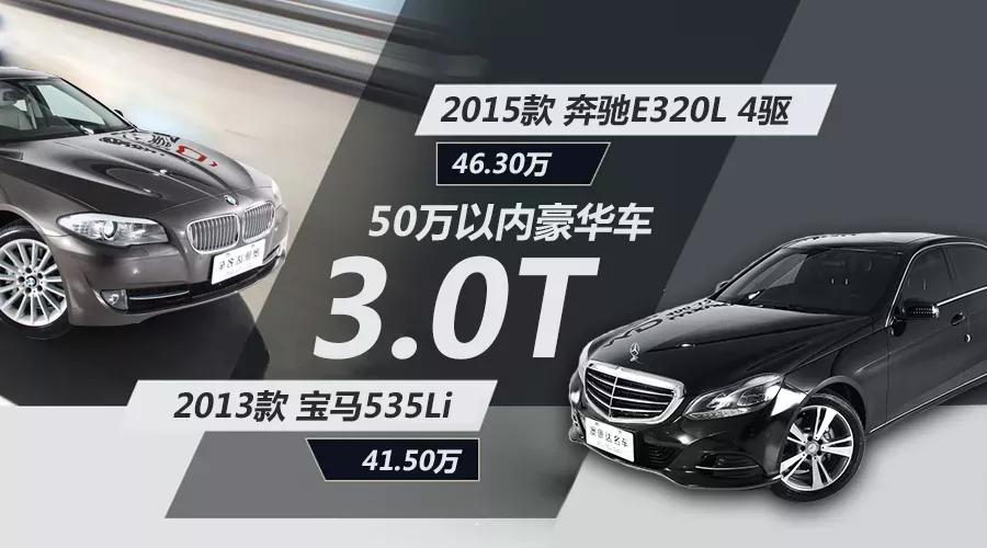旗舰级配置与动力 50万以内3.0T中大型豪华车推荐