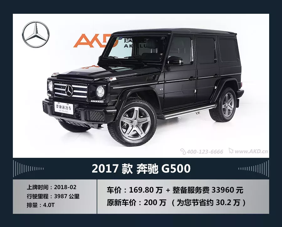 感受气场王者——奔驰G级    